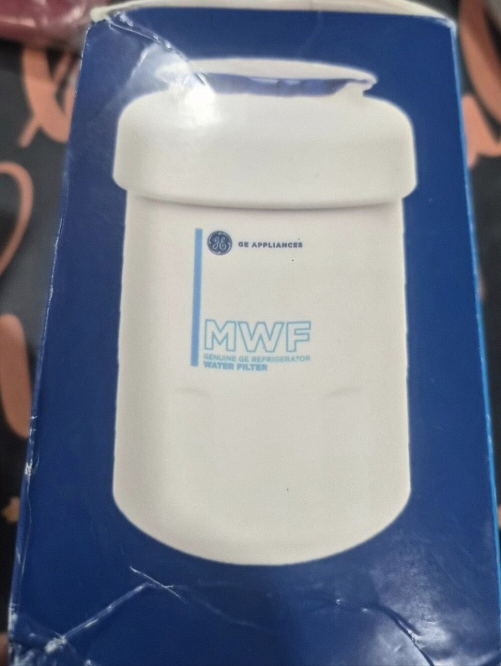 GE MWF™ Refrigerator Water Filter, Genuine Replacement Filter, 1-pack